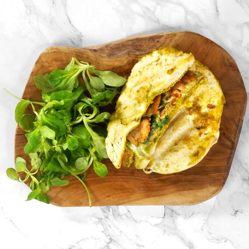 Croque kebab à l'italienne Croque kebab à l'italienne