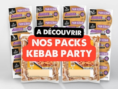 Les packs Kebab Party : le plaisir du kebab maison en exclusivité en ligne !